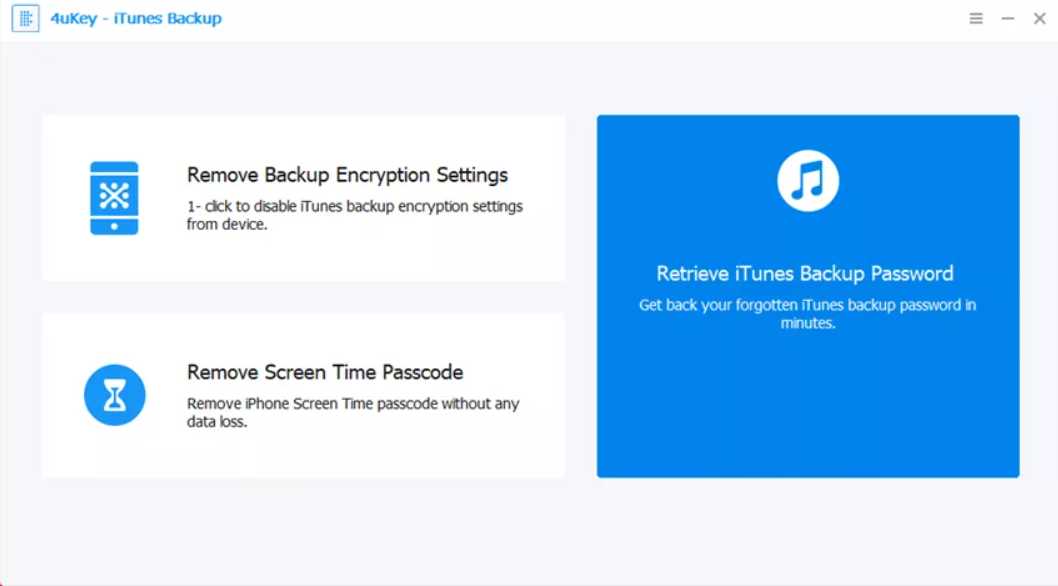 Tenorshare 4uKey iTunes Backup 5.2.4.5