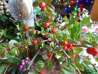 Christmas table decoration Green Fingered Blog