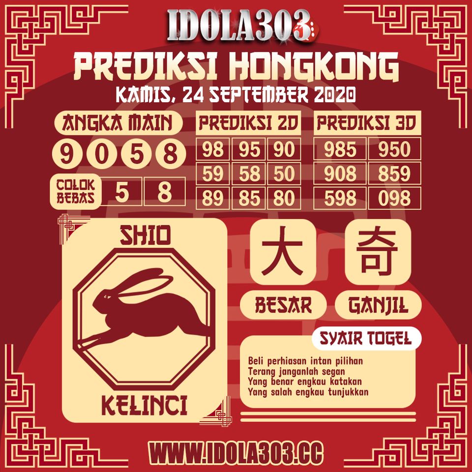 Prediksi Togel Hongkong Kamis 24 September 2020 Jitu Prediksitogeljp Prediksi Togel Hongkong Kamis 24 September 2020 Jitu Prediksitogeljp
