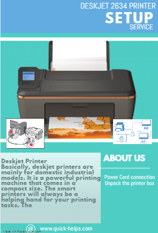 HP Printer Sales and Services: Deskjet2634 WPS Pin for Printers Quick Helps