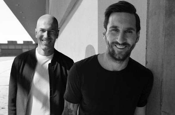 Ketika Zidane Mengiba ke Messi: Please, Jangan Tinggalkan Barcelona!