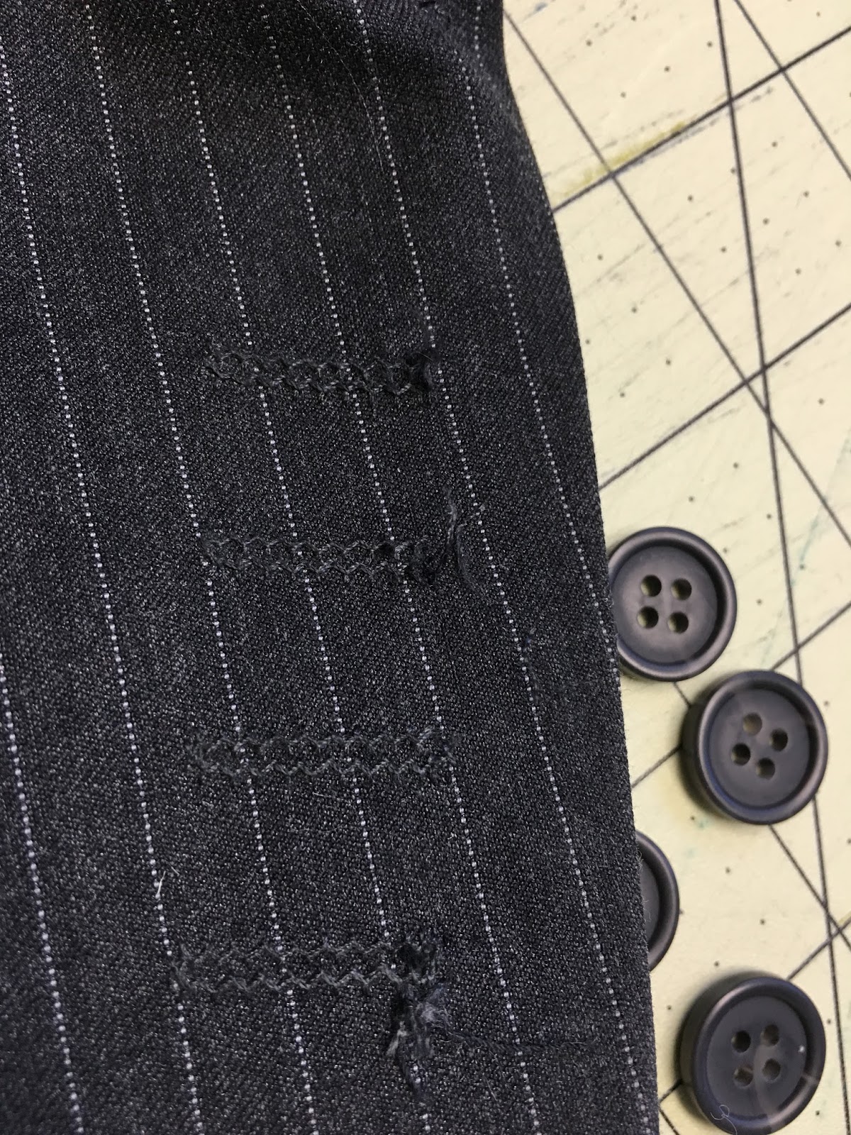 sewcreatelive How to Lengthen (or Shorten) Men's Suit Sleeves