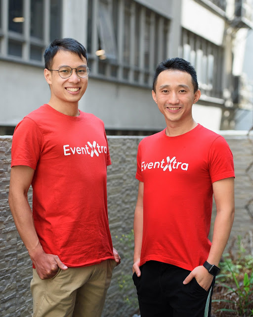 Angus Luk (Left) and Sum Wong (Right) - Co-founders of "EventXtra"