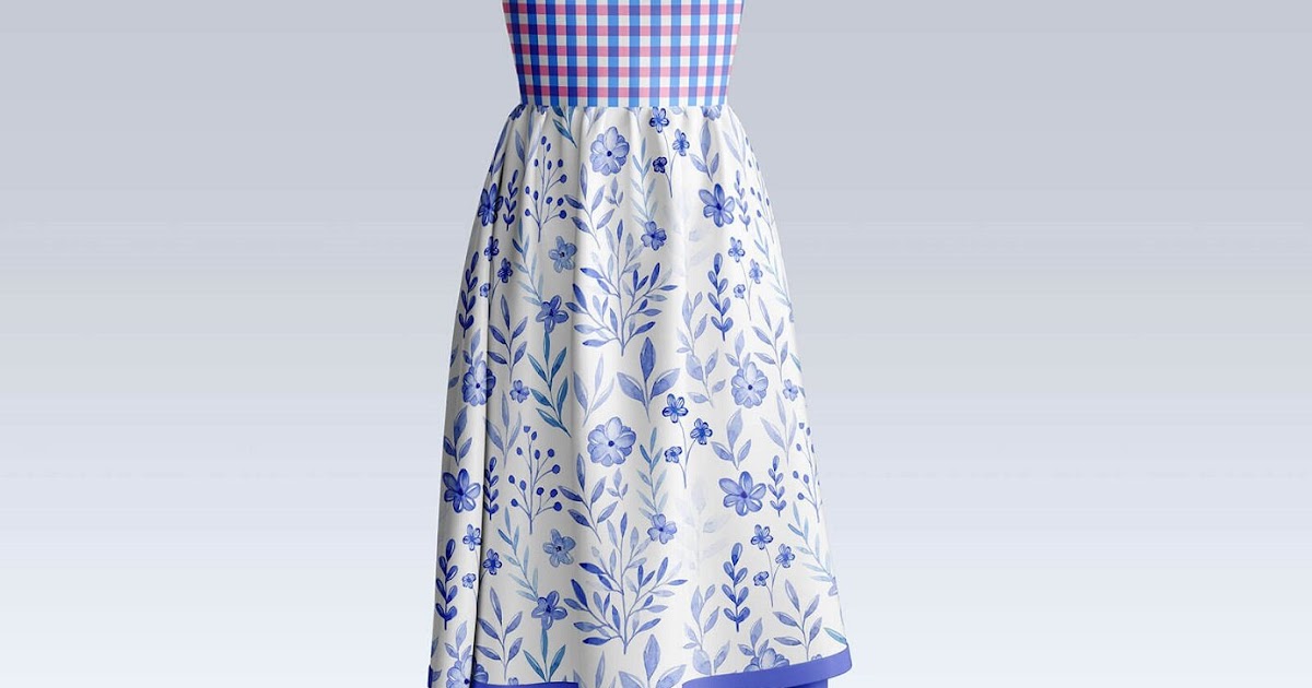 Women&amp;#039;s Dress Mockup Set File Mockups