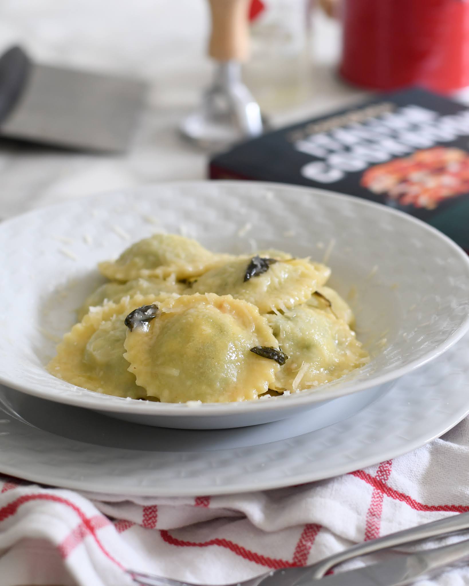 Homemade Ravioli with Spinach and Ricotta Homemade Ravioli with Spinach and Ricotta