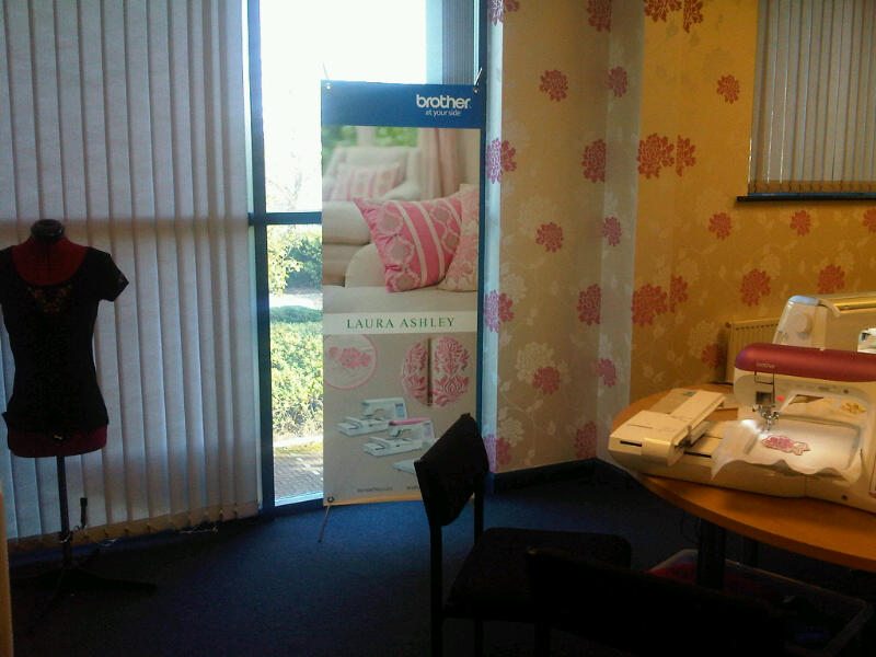 New Sewing room opens at J&B Sewing Centre in Newport, South Wales..