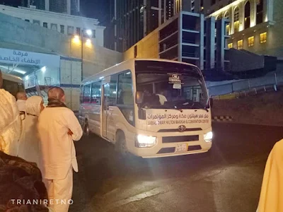shuttle bus hotel hilton mekkah