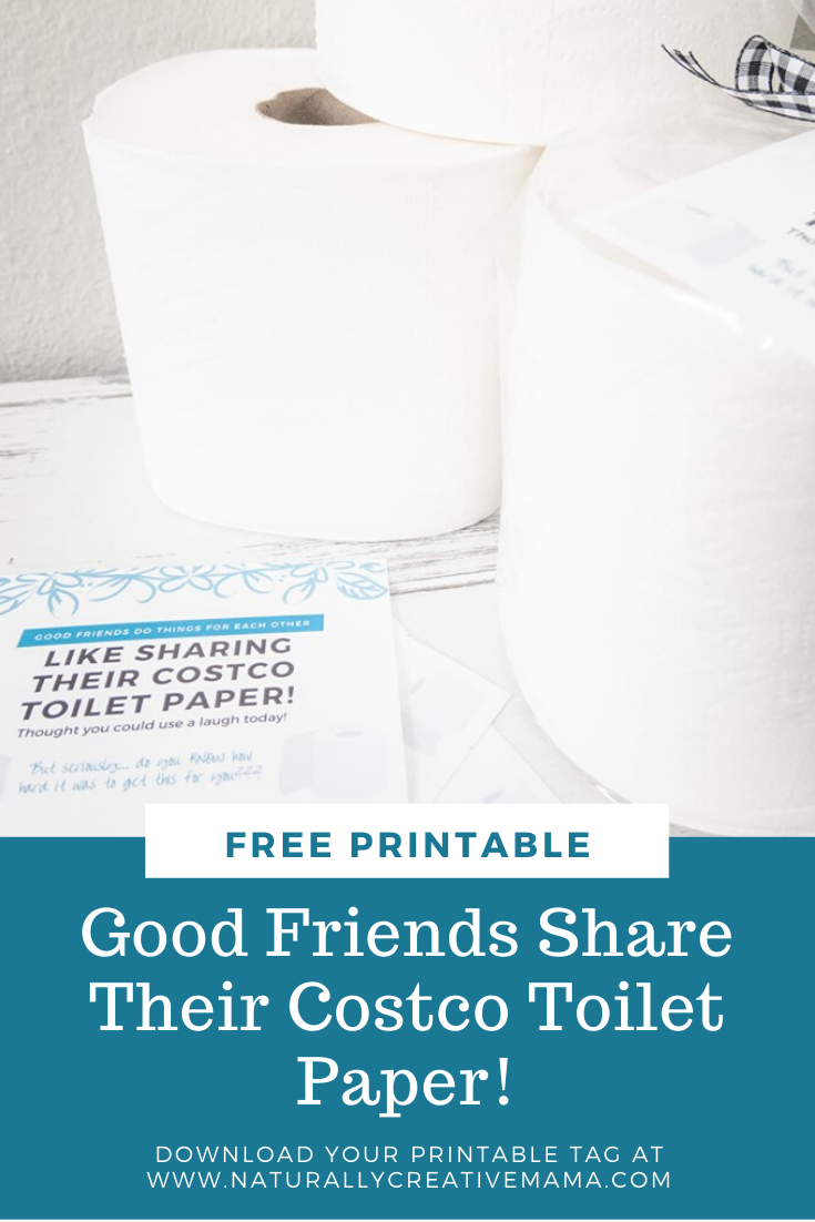 Friends Share Their Costco Toilet Paper Free Funny Printable