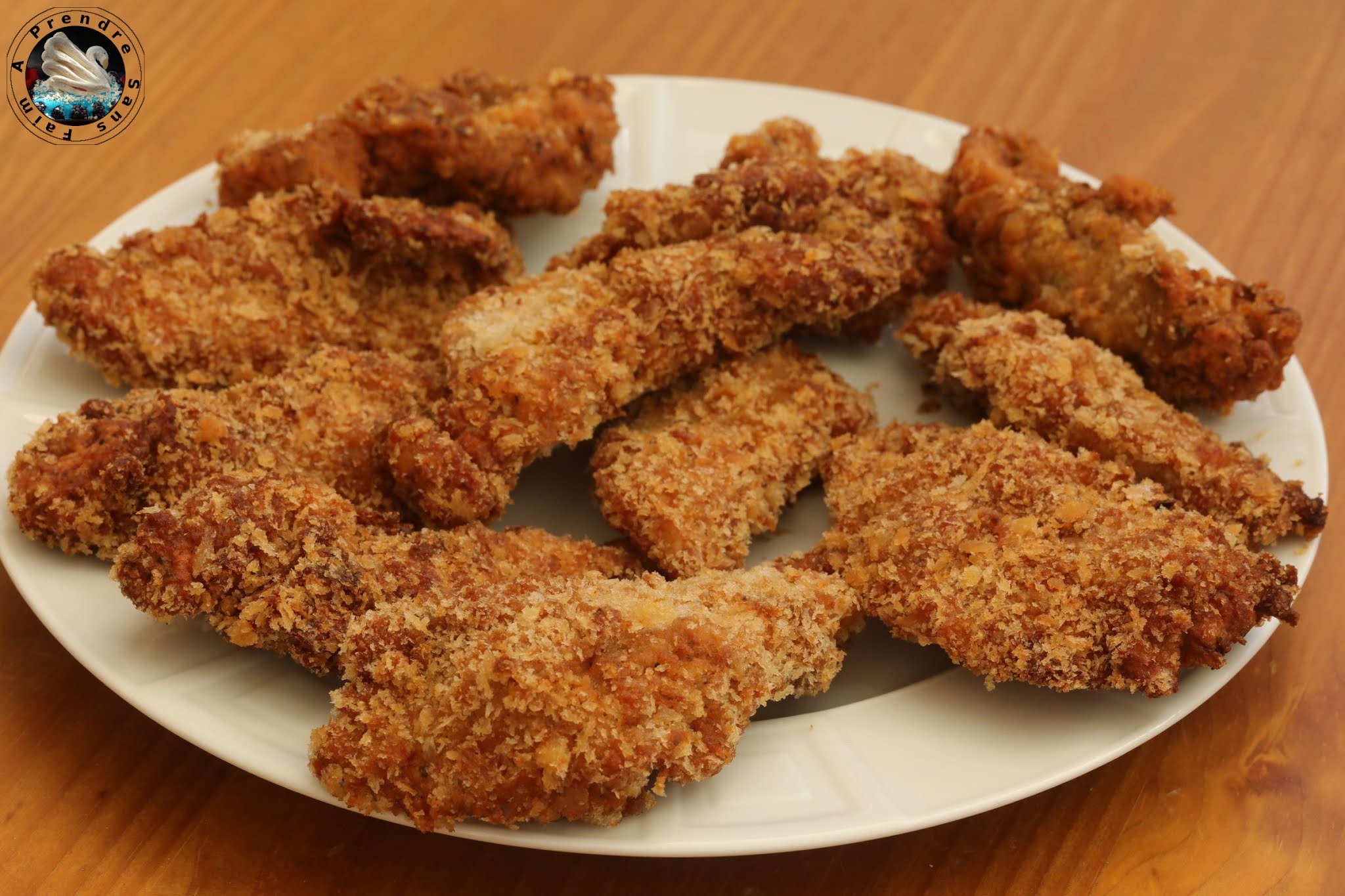 Blancs de poulet panés aux épices A Prendre Sans Faim