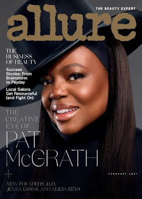 Download free Allure USA – February 2021 Pat McGrath cover model magazine in pdf