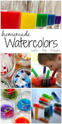 homemade watercolors making fun watercolor