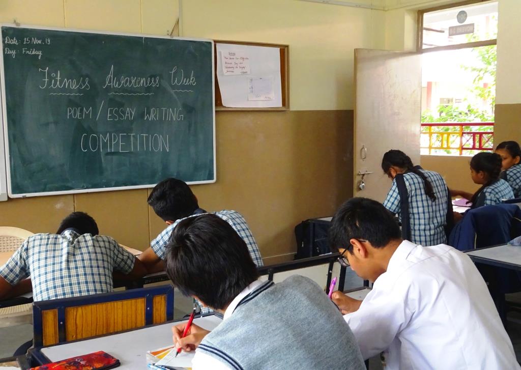 India essay writing image