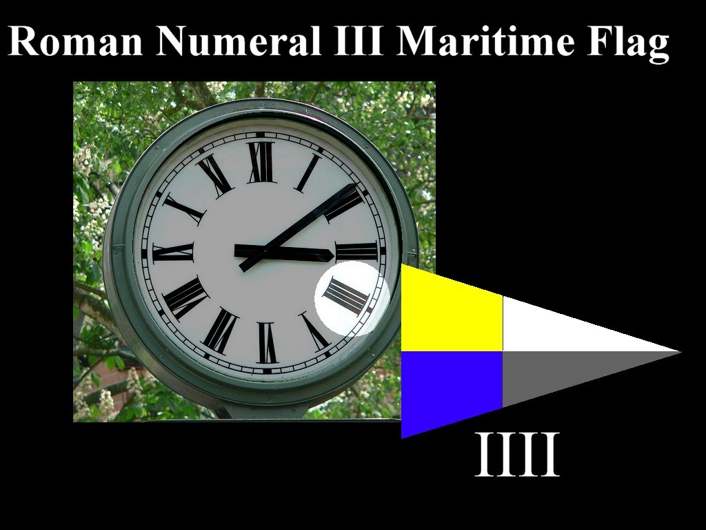 The Voice of Vexillology, Flags & Heraldry Roman Numeral iiii or iv