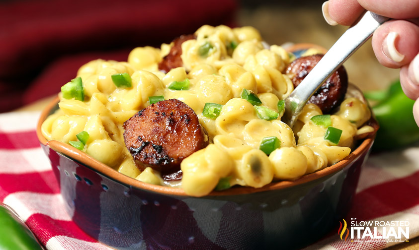 Spicy Pepper Jack Mac and Cheese