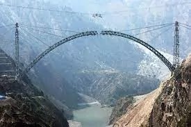 World Tallest Railway Arch Bridge Built in Jammu and Kashmir