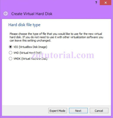 Settingan Awal Install Windows di VirtualBox - zotutorial.com