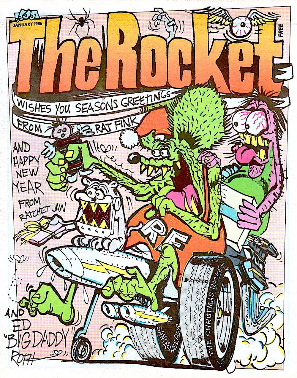 Ed Roth Rat Fink Ed Roth Rat Fink, the Rocket, Big daddy