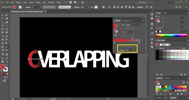 Overlapping-Text-in-Illustrator
