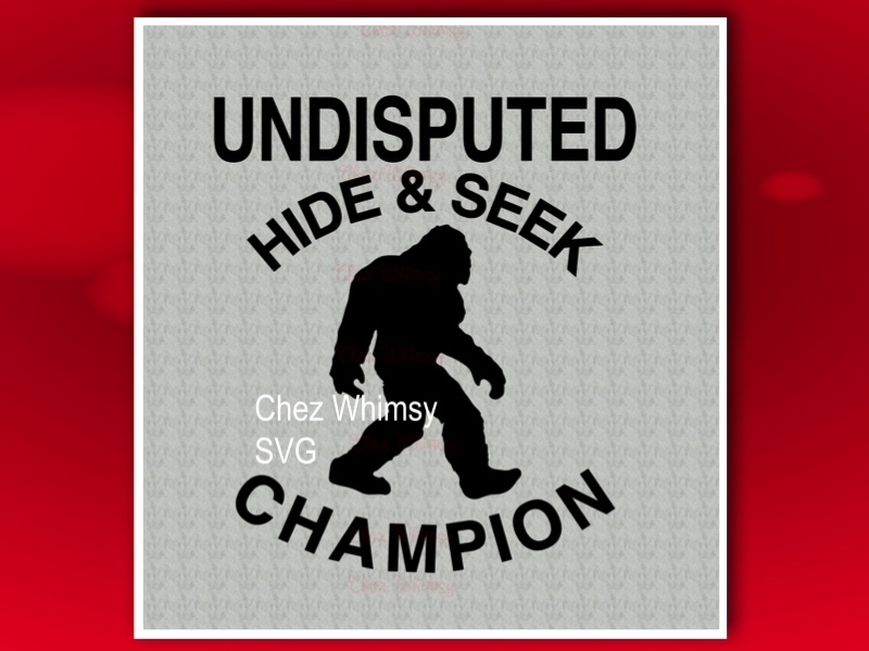 Chez Whimsy Free Svg Sasquatch Big Foot Svg