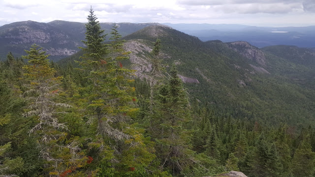 Vue à partir du sommet Eudore-Fortin.