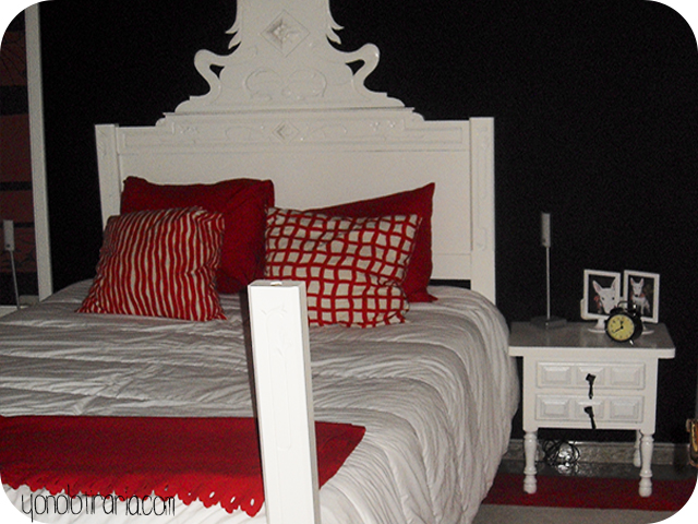 redecorar un dormitorio solo con pintura y aprovechando muebles - HANDBOX