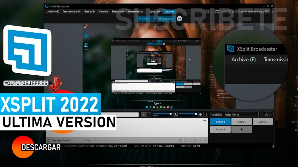 Descargar Xsplit Broadcaster 2022 Ultima Version Español