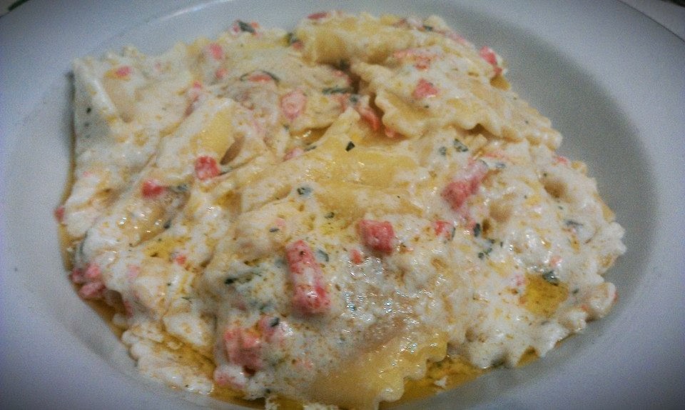 Sale Pepe e Fantasia..in cucina Ravioli ai Formaggi con condimento