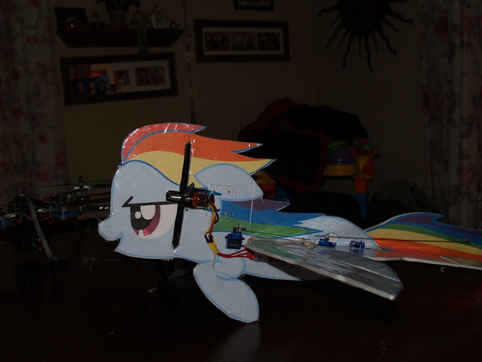 Equestria Daily MLP Stuff! Rainbow Dash is Now a Remote Control Airplane
