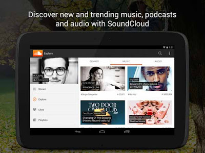 تحميل برنامج ساوند كلاود موسيقى للاندرويد SoundCloud For Android 1