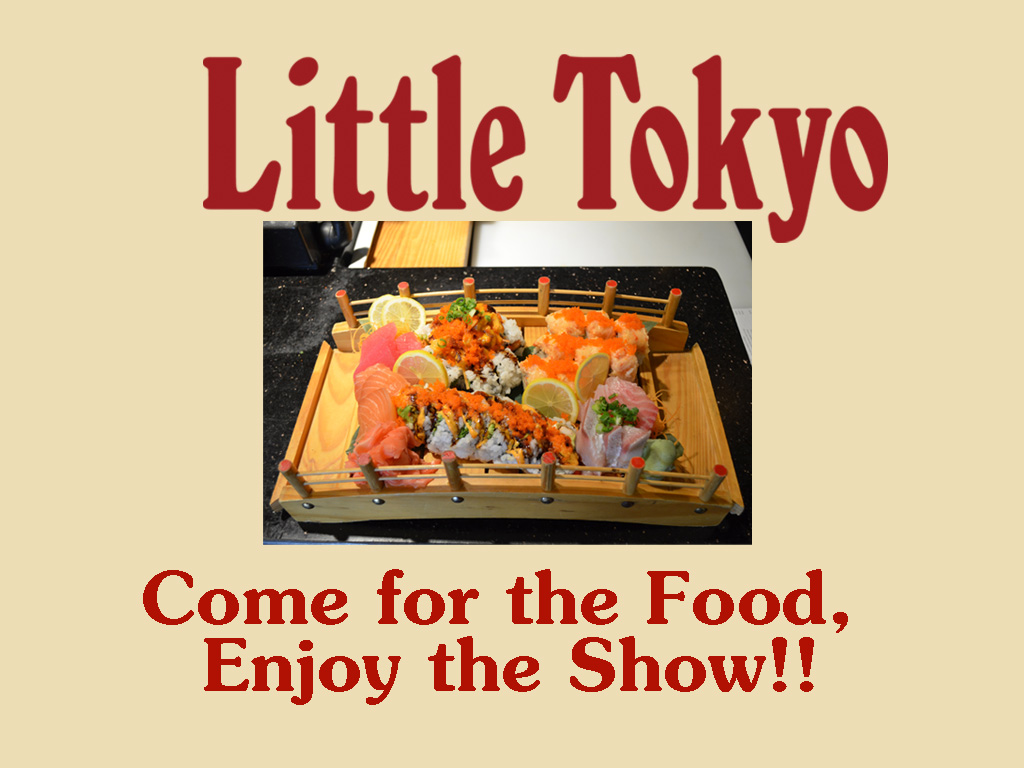 Smoky Mountains Lodging Guide LITTLE TOKYO HIBACHI GRILL OFFERS SUSHI IN THE SMOKIES!