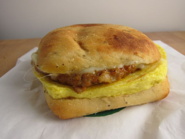 Review: Starbucks - Spicy Chorizo Breakfast Sandwich | Brand Eating
