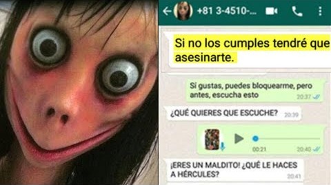 Momo quiere contactar contigo. Un famoso creepypasta.