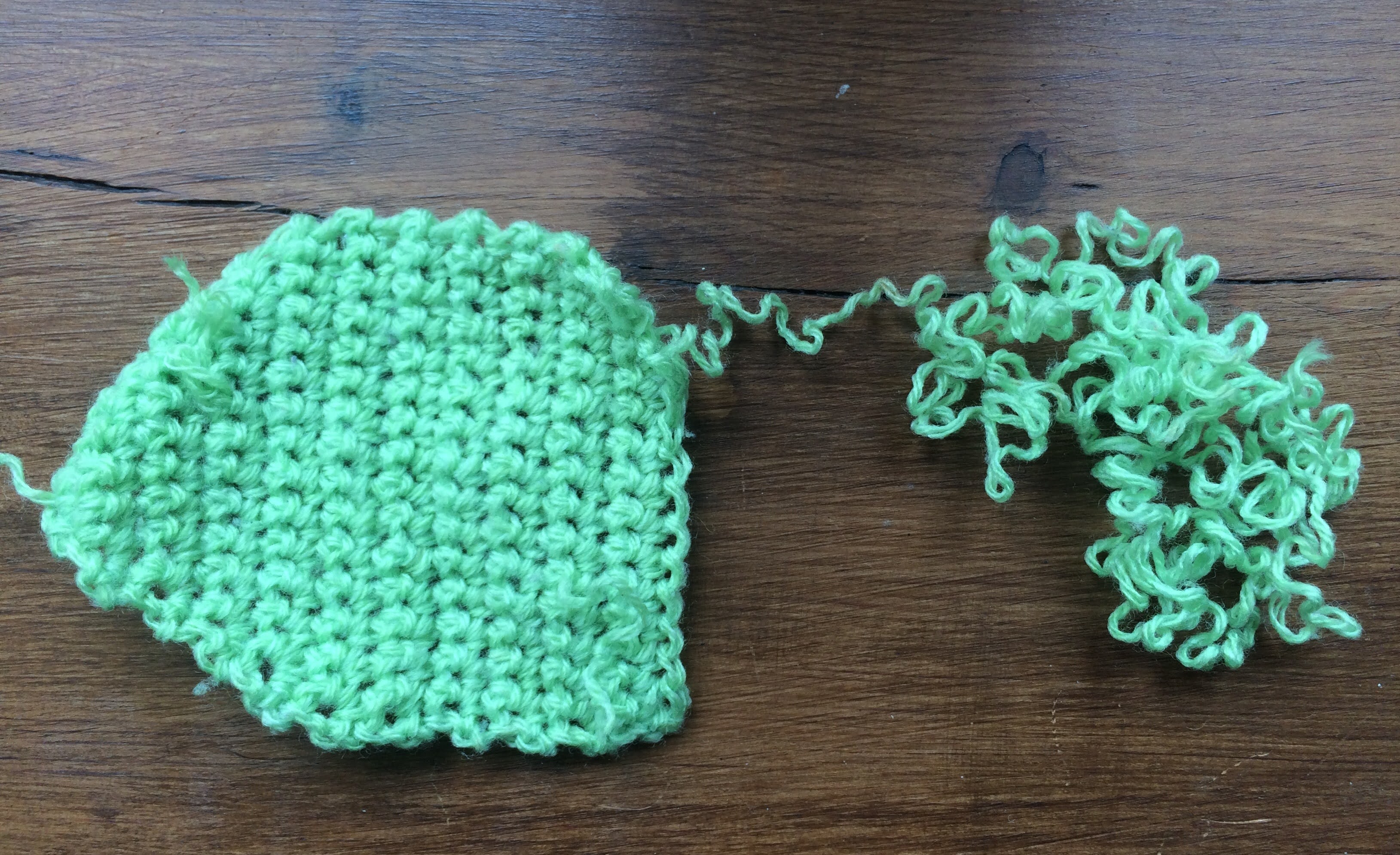 Cherry and Crochet Designs How to Frog/Unravel Unwanted Crocheted