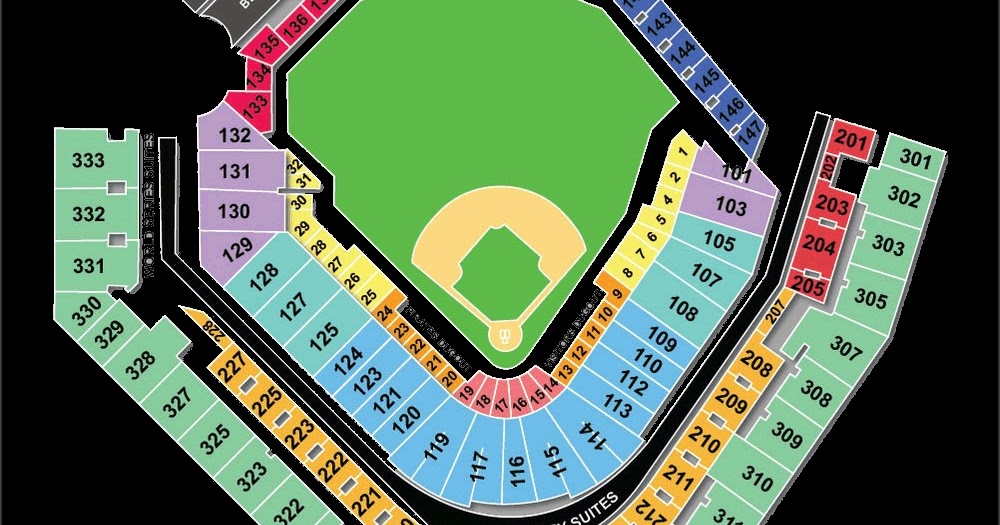 Pirates Baseball Stadium Seating Chart