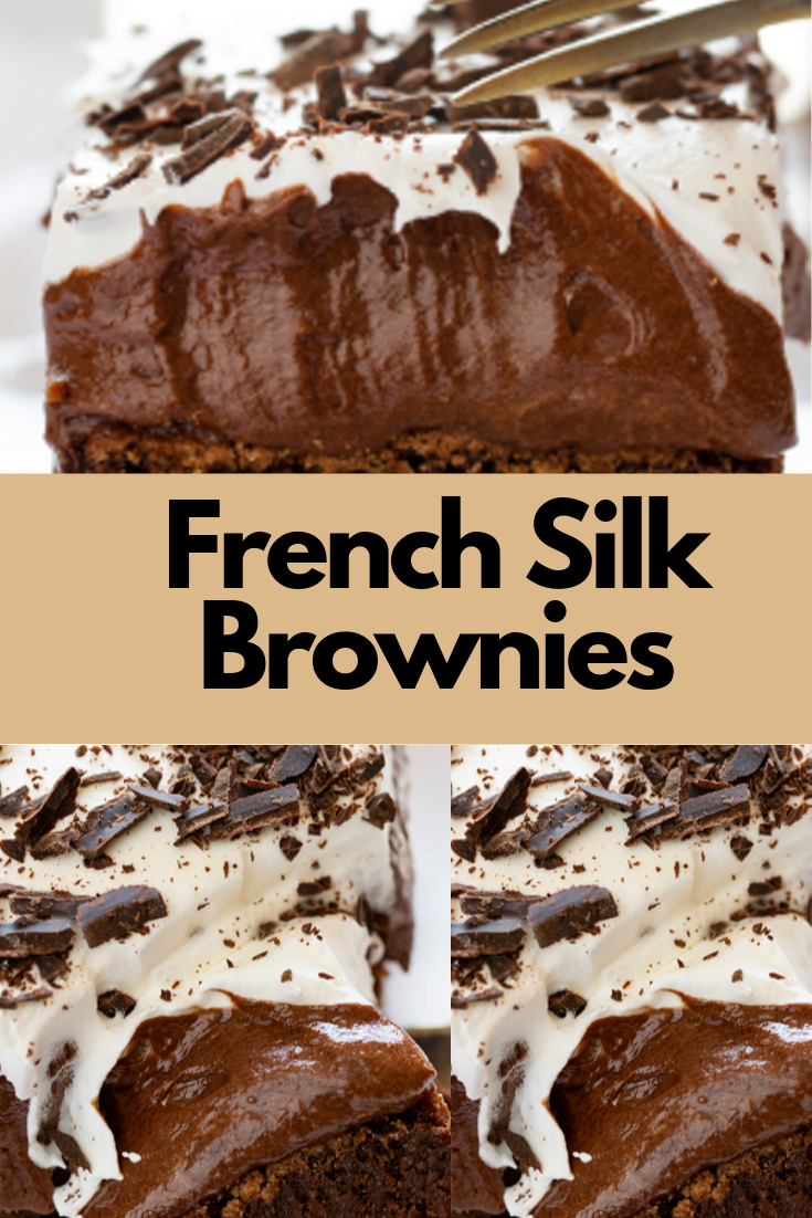 French Silk Brownies - Recipes Easy