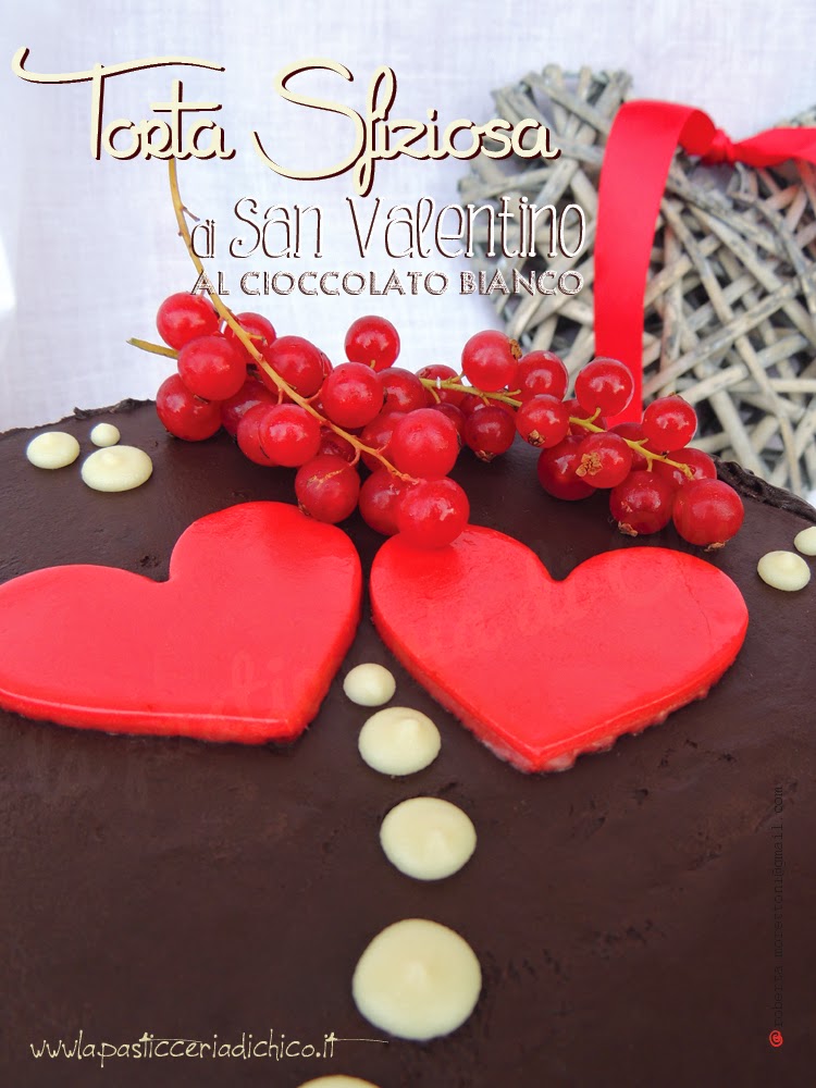 Torta sfiziosa di San Valentino -www.lapasticceriadichico.it