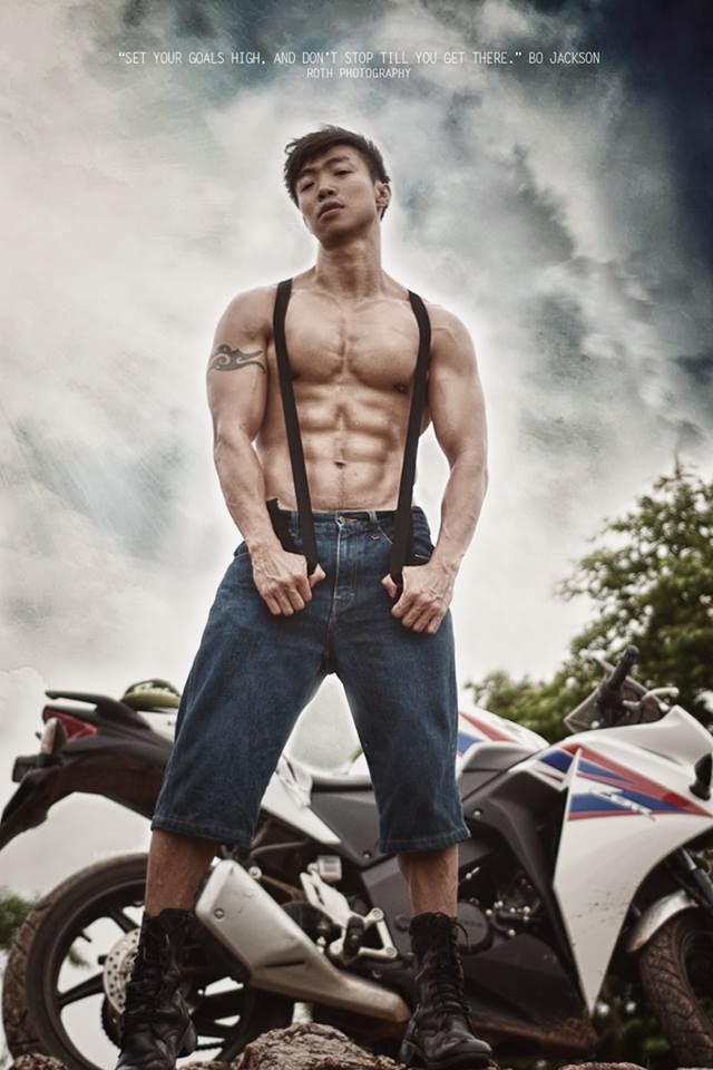 Cambodian Stars: HANDSOME MUSCLED MODEL: ROCKY ANGKOR (2)