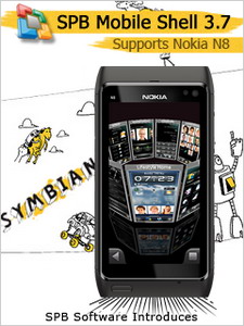 SPB Mobile Shell 3.7 for Symbian end-user version now supports Nokia N8 and Nokia Homescreen Widgets