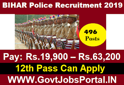 Bihar Police Constable Mobile Squad Vacancy 2019