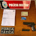 POLÍCIA MILITAR REALIZA CUMPRIMENTO DE MANDADO DE PRISÃO E APREENSÃO DE SIMULACRO EM ITAPORANGA-PB