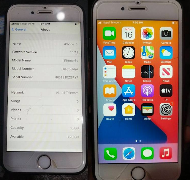 iPhone 6s iOS 14.7.1 Untethered iCloud Bypass SIM Card Network Also Working