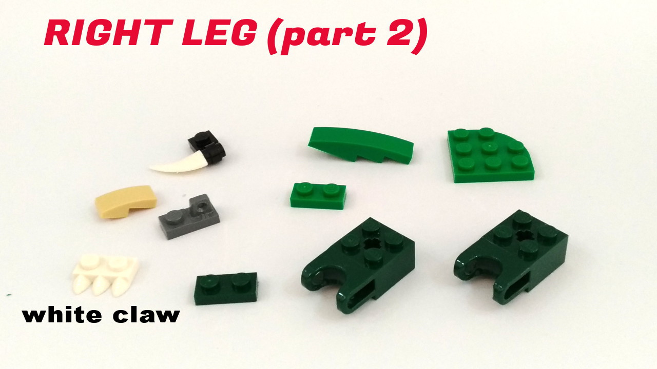 Alanyuppie's LEGO Transformers Video Tutorial Transformer Dinosaur