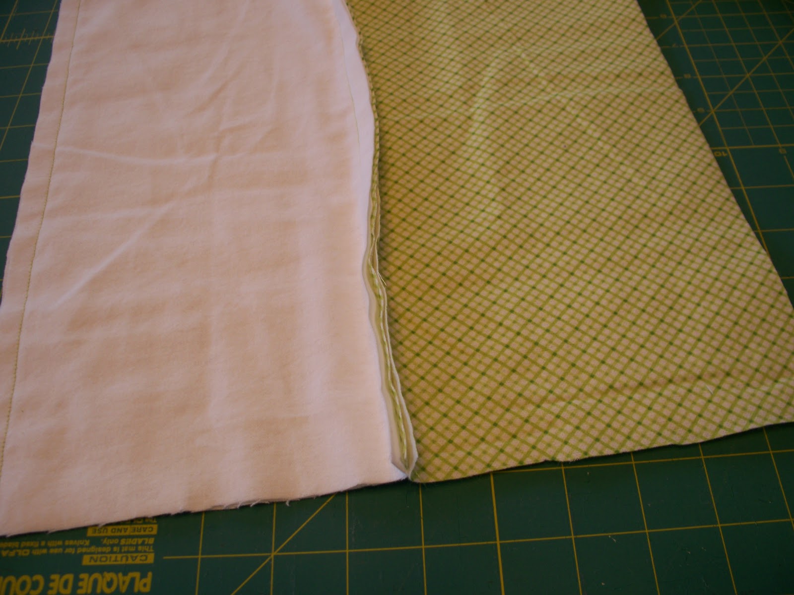 Striped Ragtop Baby Blanket - Adventures of a DIY Mom