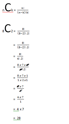 Rumus Kombinasi Peluang
