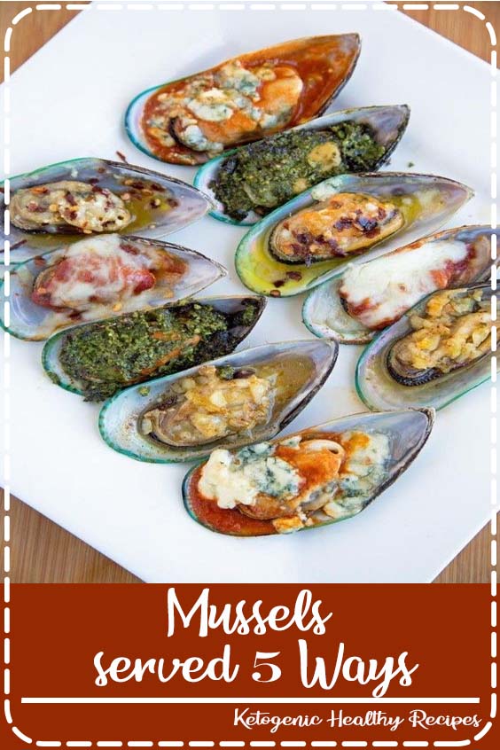 Mussels served 5 Ways Natalie W. Sandiford