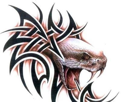 color snake tattoo color snake tattoo