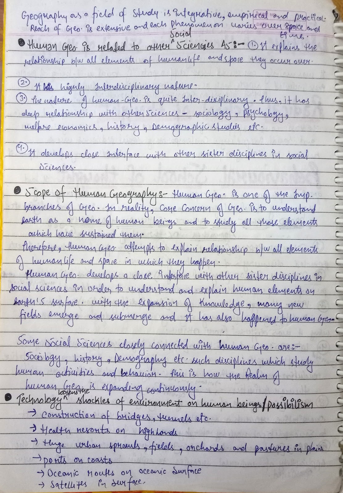 Human geographygeographyclass 12th