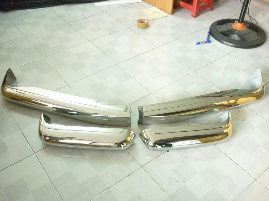 The classic bumper car Mercedes Benz W113 Stainless Steel Bumper for Sale