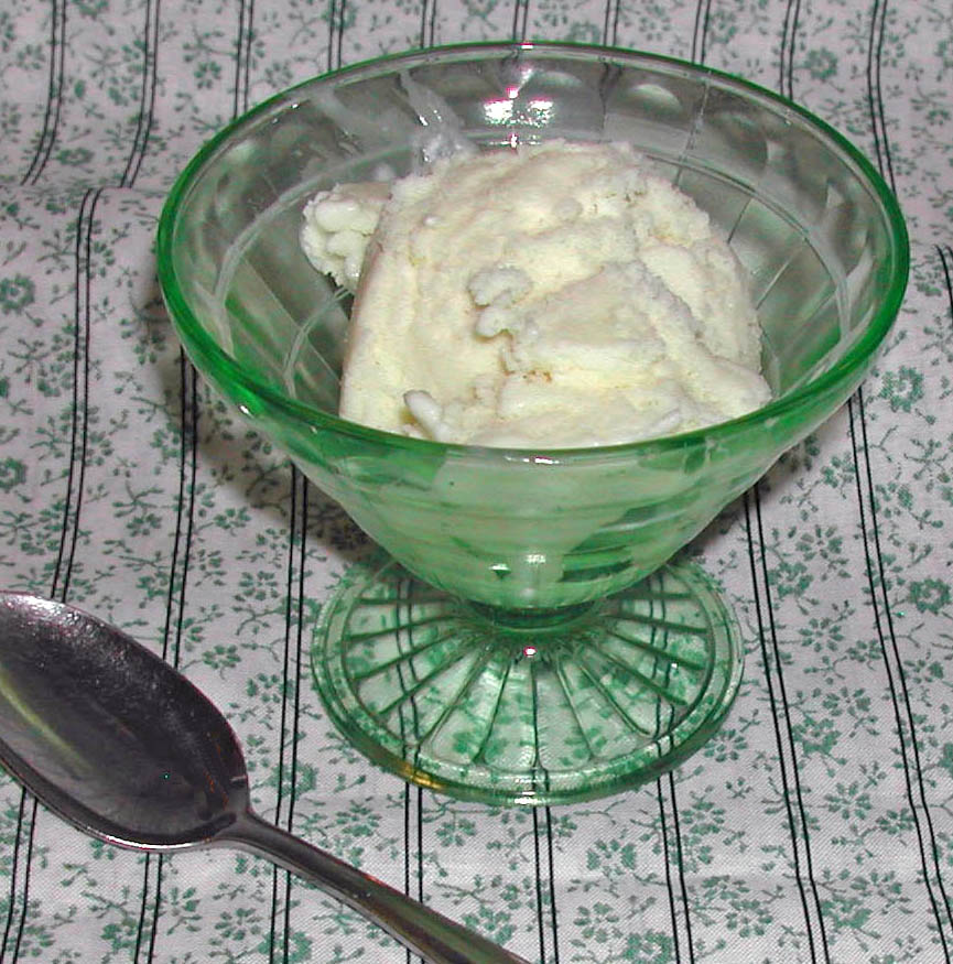 The Iowa Housewife Lime and Lemon Ice Cream