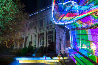 Fotokunst Langzeitbelichtung Herbstleuchten Maximilianpark Hamm ICM